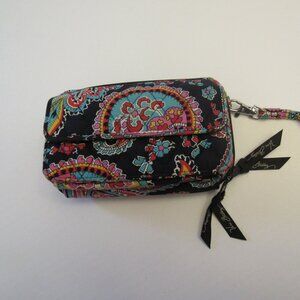 Vera Bradley crossbody/wristlet wallet in Parisian Paisley